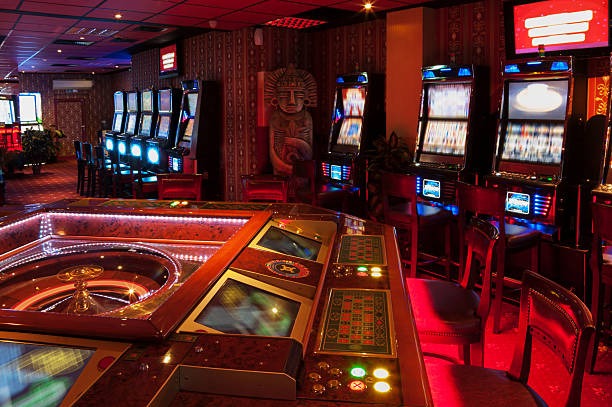 19 2d live casino studio with professional dealer and multi-camera setup